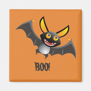 CUTE BAT BOO! Halloween Magnet
