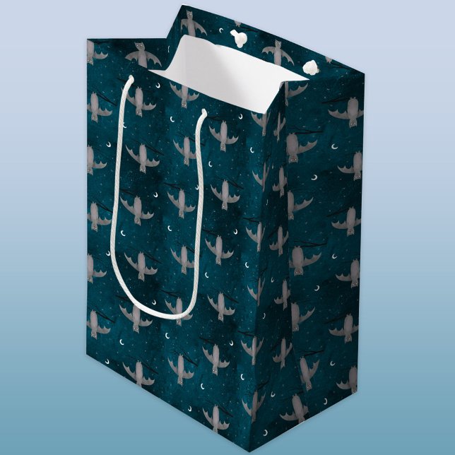 Cute Bat Halloween Medium Gift Bag (Creator Uploaded)