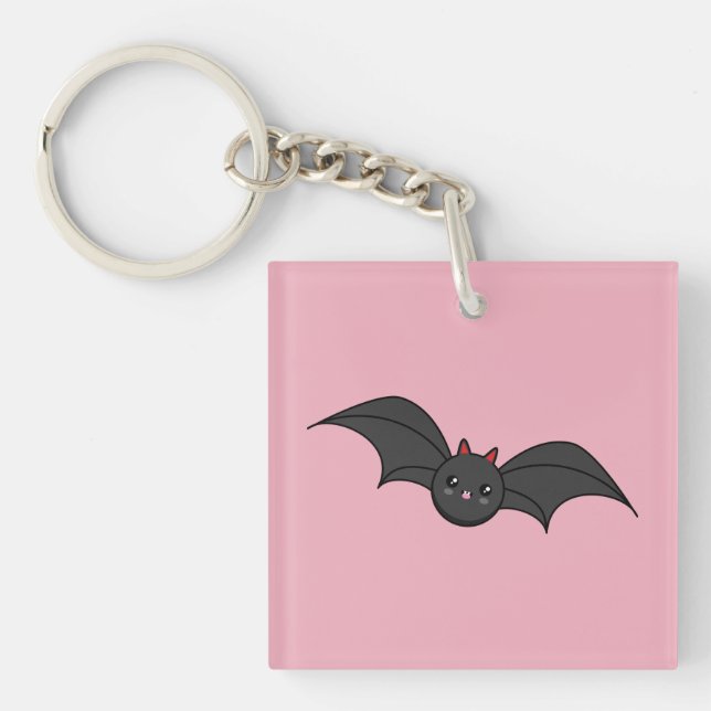 Cute Bat Key Ring (Front)