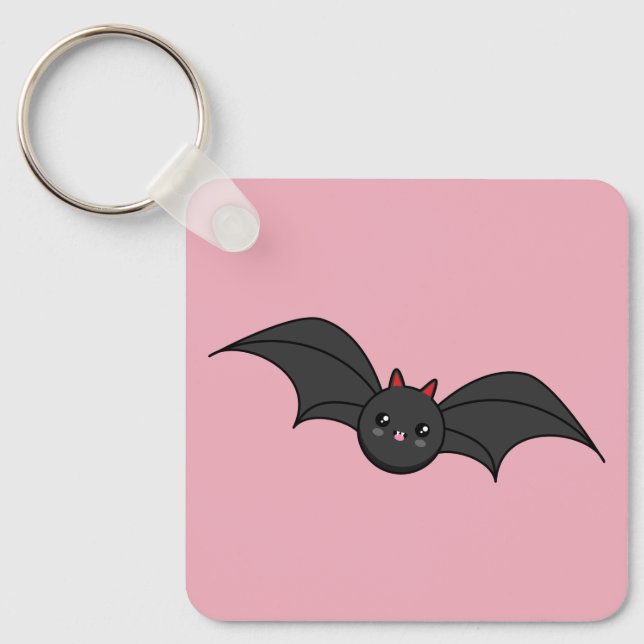 Cute Bat Key Ring (Front)