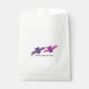 Cute Batty About You Bats Favour Bags