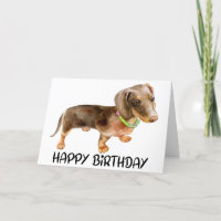 Cute Bday Puppy Dog Lover Dachshund Birthday