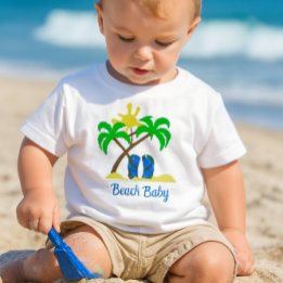 Cute Beach Baby  T-Shirt