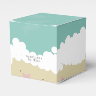 Cute Beach Birthday Sand Fish Waves Favour Box