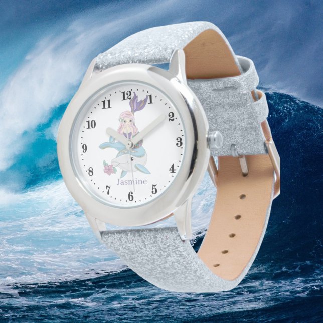 cute beach mermaid fantasy add name Watch (Creator Uploaded)