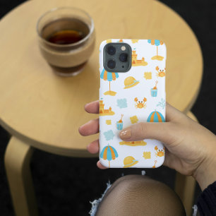 Cute Beach Umbrella & Sandcastle  iPhone 16 Pro Max Case