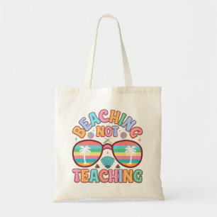 Cute beaching Teaching word art Tote Bag