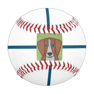 Cute Beagle Baseball