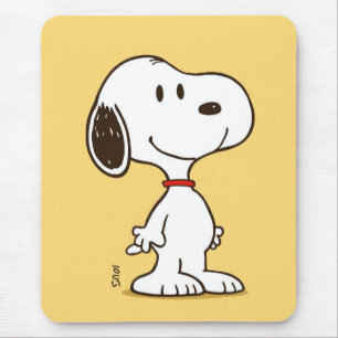 Cute Beagle Cartoon Character Illustration Mouse Mat