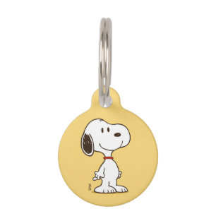 Cute Beagle Cartoon Character Illustration Pet Tag