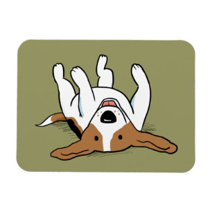 Cute Beagle Cartoon Dog Magnet