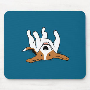 Cute Beagle Cartoon Dog Mouse Mat