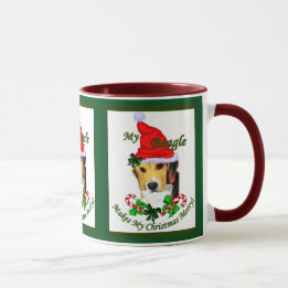 Cute Beagle Christmas Gifts Mug
