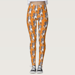 Cute Beagle Dog Breed Thunder_Cove Leggings