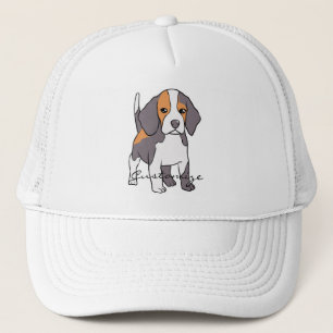 Cute Beagle Dog Breed Thunder_Cove Trucker Hat