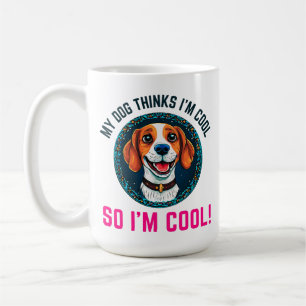 Cute beagle dog coffee mug