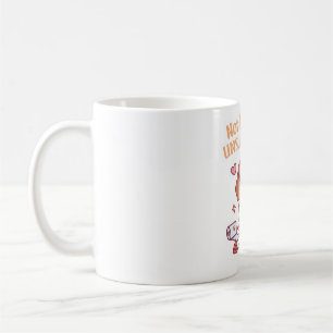 Cute Beagle Dog Not To Be Left Unsupervised Funny Coffee Mug