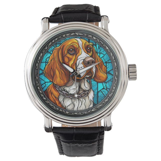 Cute Beagle dog Watch (Front)