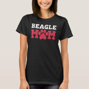 Cute Beagle Moms Beagle Dog Beagle Owners T-Shirt