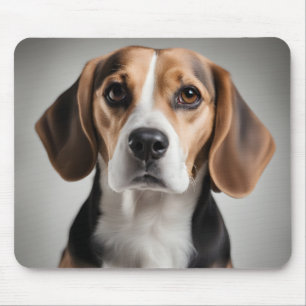 Cute Beagle Mouse Mat