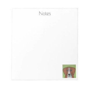 Cute Beagle Notepad