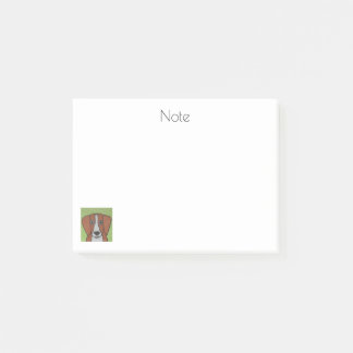 Cute Beagle Post It Note Pad