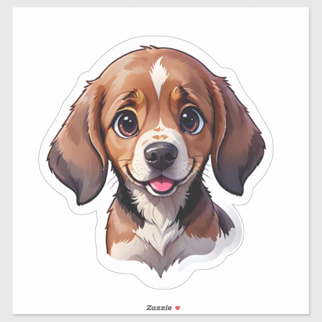Cute Beagle Puppy Dog (Sheet)