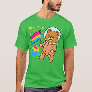 Cute Bear Astronaut Pan Pride Premium538 T-Shirt