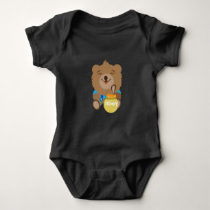 Cute Bear Baby Bodysuit
