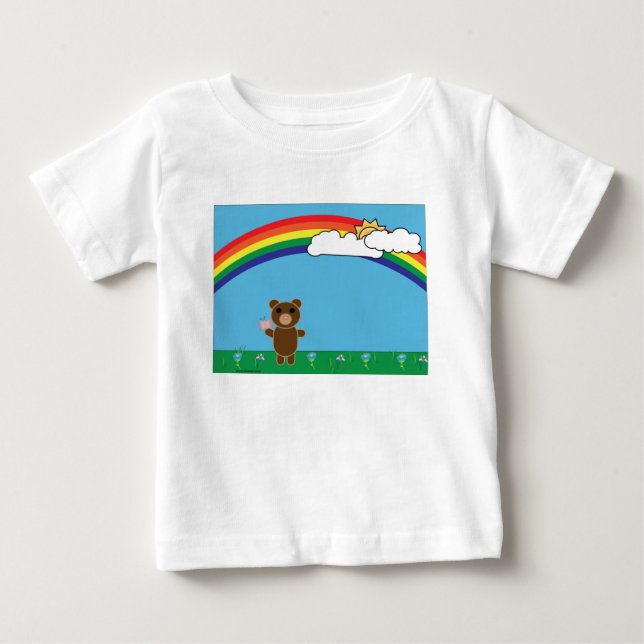 Cute Bear Baby T-Shirt (Front)
