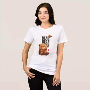 Cute Bear Bear Hug T-Shirt – Adorable Teddy Bear G Tri-Blend Shirt
