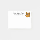 Cute Bear Cub Post It Notes