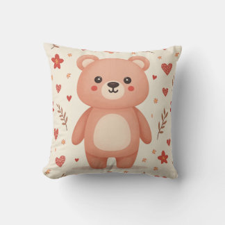 Cute bear cushion