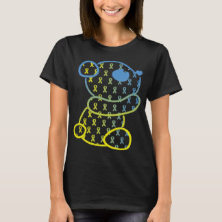 cute bear down syndrome T-Shirt