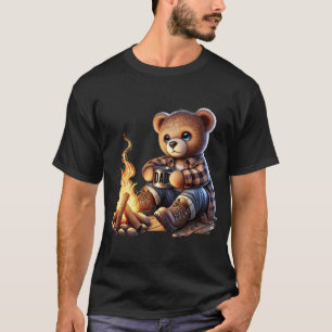 cute bear Father's Day birthday shirt