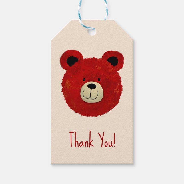 Cute bear gift tags (Front)