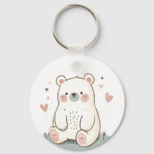 Cute Bear Keychain – Adorable Animal Accessory