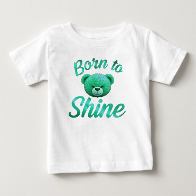 Cute Bear Kids T-Shirt (Front)