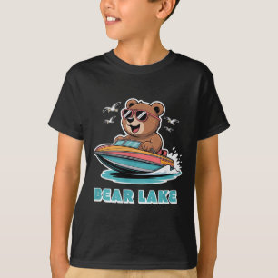 Cute Bear Lake Utah and Idaho for Adults and Kids T-Shirt