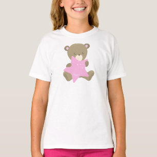 Cute Bear, Little Bear, Baby Bear, Bear With Star T-Shirt
