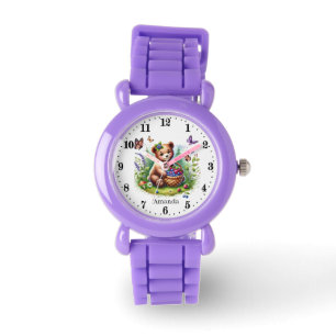 Cute bear lovers customisable girls  watch