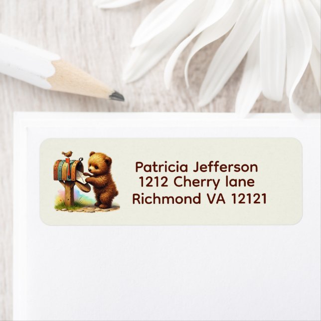Cute bear lovers mailing (Insitu)