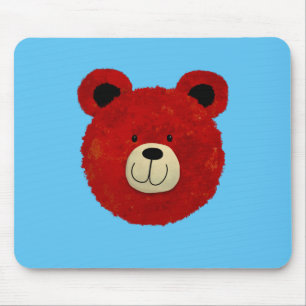 Cute bear mouse mat