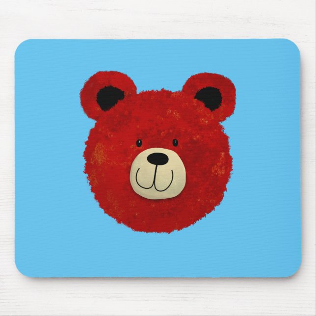 Cute bear mouse mat (Front)