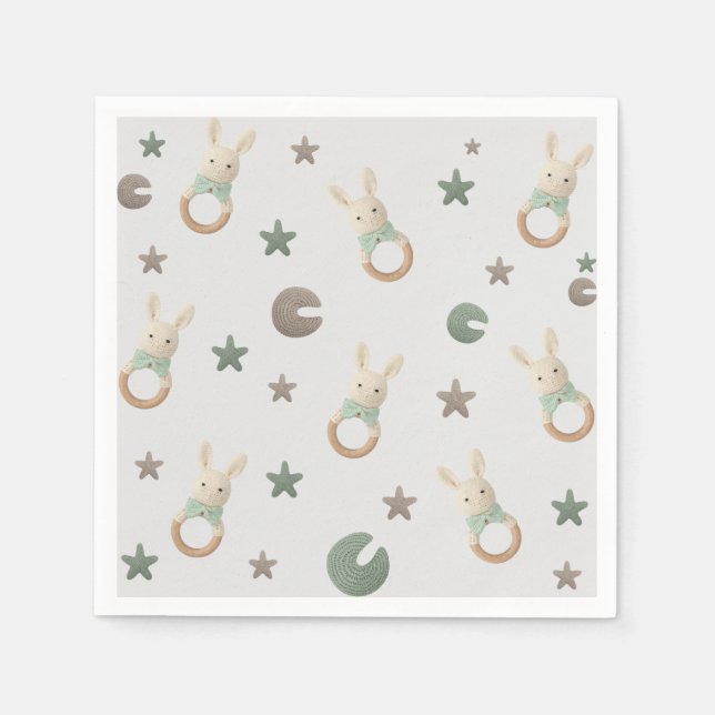 Cute Bear  Napkin (Front)