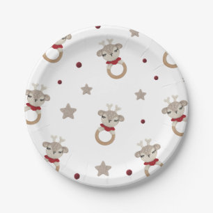 Cute Bear Paper Plate