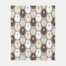 Cute Bear Pattern Fathers Day Gift Funny Dad Bear