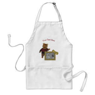 Cute Bear Personalised Photo Apron
