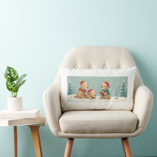Cute bear pillow cushion