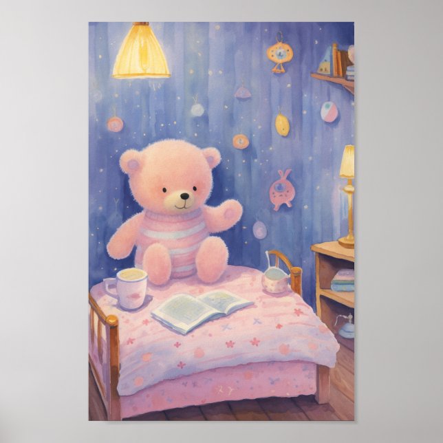 Cute Bear Poster (Front)